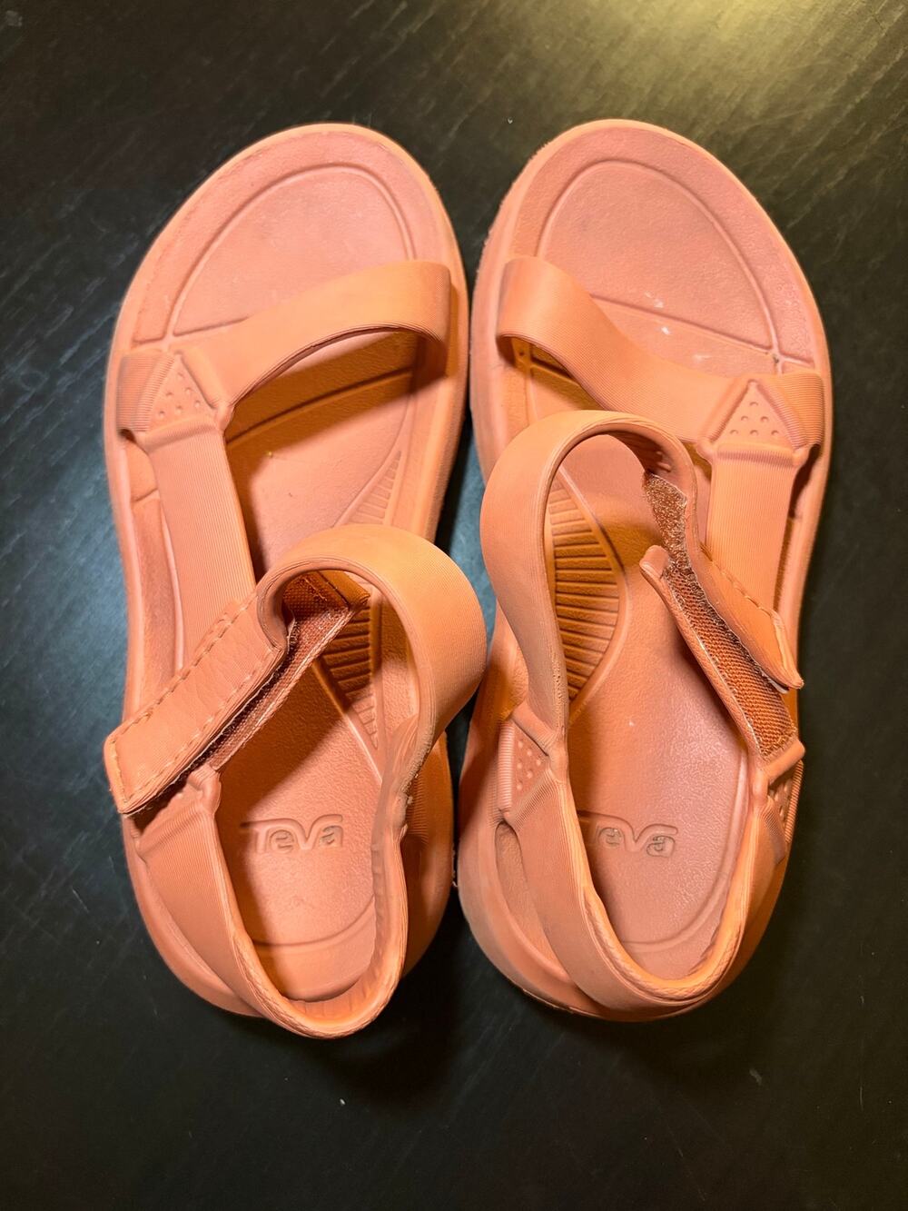 Teva Women’s Size 7 Pink Sport Sandals Adjustable Strap Outdoor